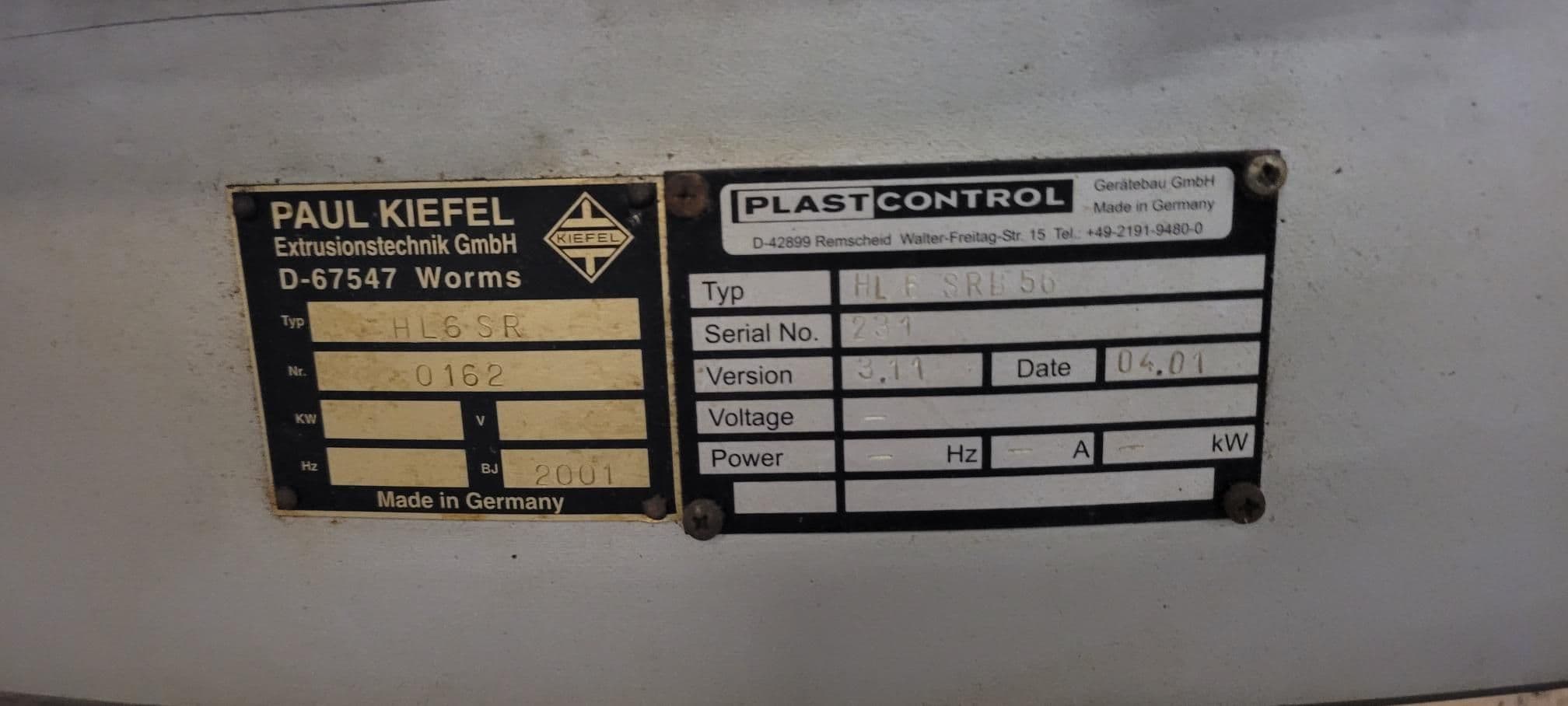 22" Kiefel Dual Lip Air Ring