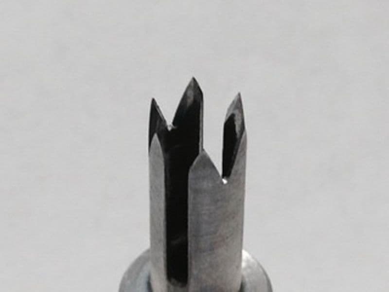 Butterfly Sawtooth Punch - 1/4" x 2"