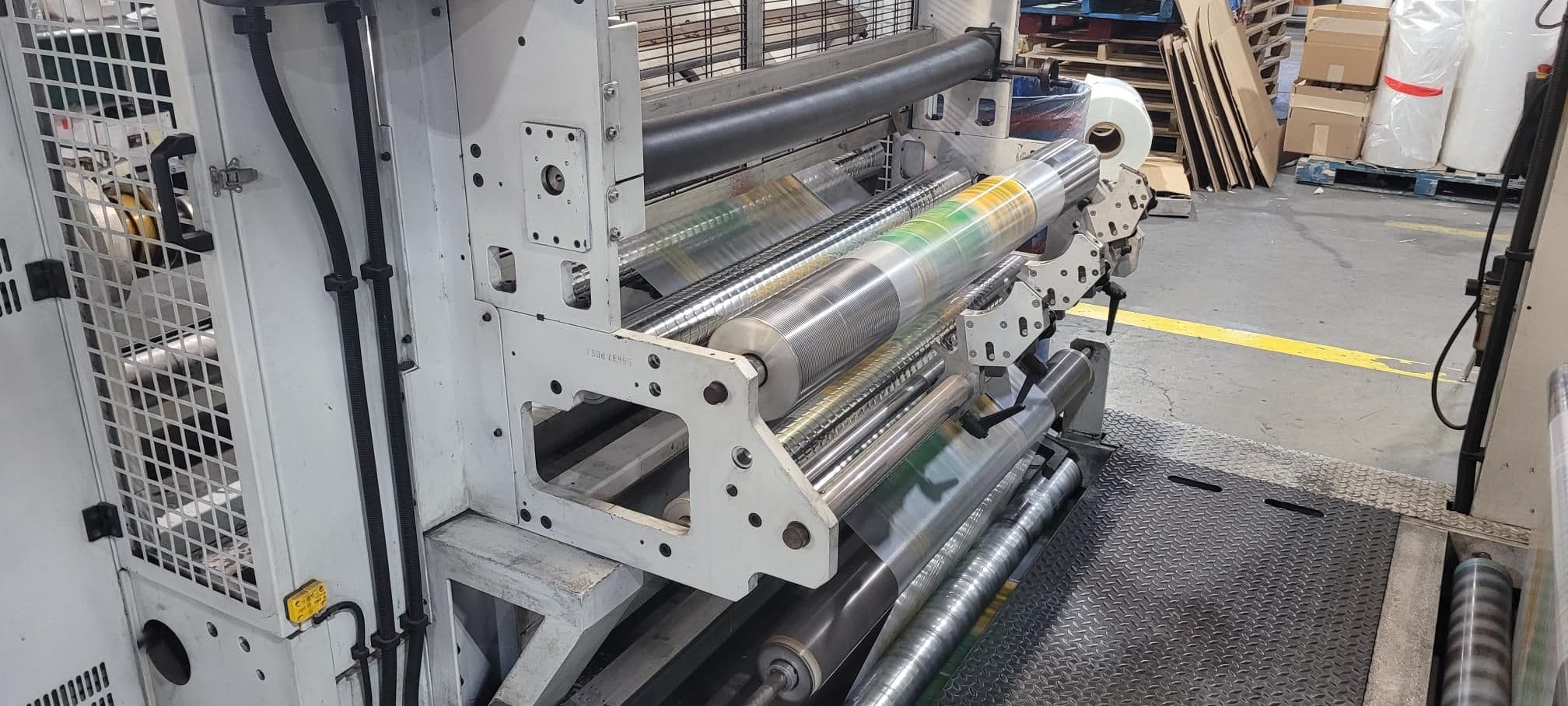 54” Wide Uteco Central Impression Gearless Flexographic Printing Press