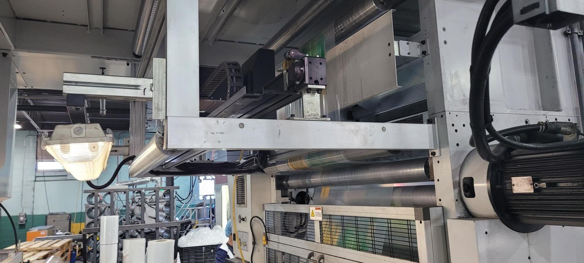 54” Wide Uteco Central Impression Gearless Flexographic Printing Press